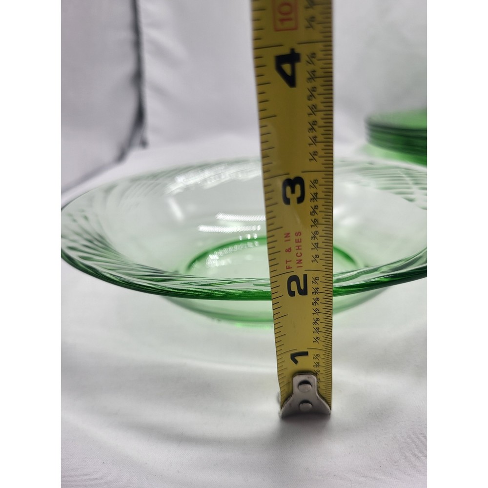 Pyrex Spring Festiva Green Swirl Dishes - Picture 7 of 9
